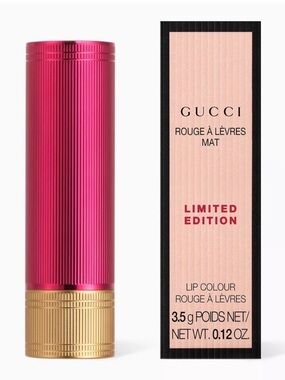 GUCCI Rouge à Lèvres Mat Lipstick
Limited-Edition   Full Size 
505 Janet Rust